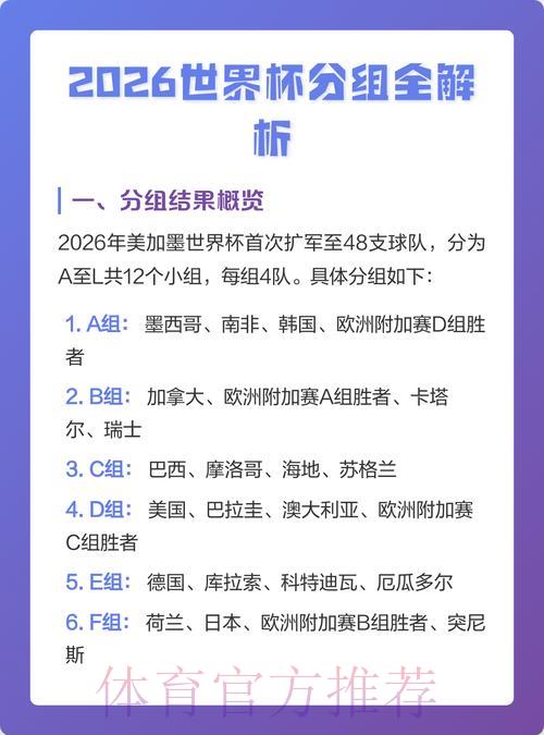 2026年世界杯免费预测分析